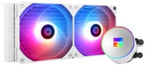 Купить Система охлаждения жидкостная Thermalright Frozen Magic 240 WHITE ARGB LGA115X/1200/2011/2066/AM4/AM3/FM1/FM2 (2*120mm fan, 1500rpm, 66.17CFM, 25.6dBA - X-969673 из реестра по лучшей цене