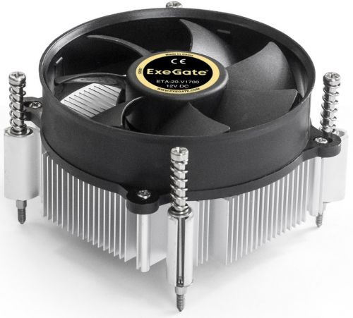 Артикул: X-970044 - Кулер Exegate ETA-20.V1700 EX292654RUS LGA1150/1151/1155/1156/1200/1700 (Al