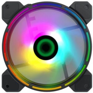 Купить Вентилятор для корпуса GameMax FN-12Rainbow-D 1100rpm, 25 dBa, 36 CFM, ARGB, 120*120*25 mm, 3pin+4Pin connector - X-1062837 из реестра по лучшей цене