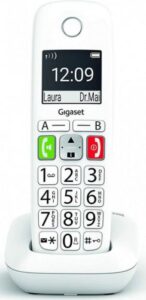 Купить Дополнительная трубка DECT Gigaset E290HX HSB RUS S30852-H2961-S302 белая для E290 - X-813503 из реестра по лучшей цене