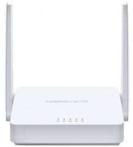 Купить Роутер Mercusys MW300D N300, с ADSL-модемом , 802.11n, до 300 Мбит/с на 2,4 ГГц, RJ-11, 3*LAN порта 100 Мбит/с, 2 внешние антенны, поддержка Annex A. - X-827873 из реестра по лучшей цене