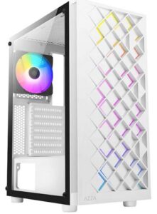 Купить Корпус ATX Azza spectra CSAZ-280W белый, без БП, боковая панель из закалённого стекла, 2xUSB2.0, USB3.0, audio - X-1098247 из реестра по лучшей цене