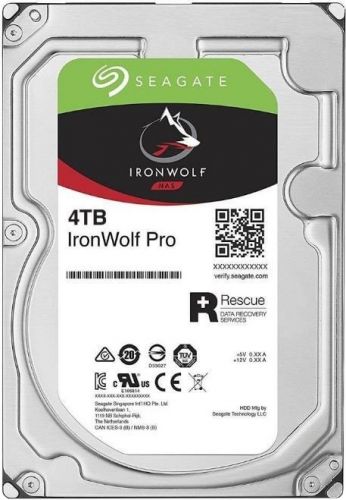 Артикул: X-705893 - Жесткий диск 4TB SATA 6Gb/s Seagate ST4000NE001 3.5" IronWolf Pro NAS 7200rpm 256MB - фото