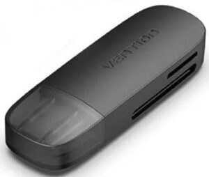 Купить Карт-ридер Vention CLGB0 USB 3.0 (SD+TF), черный - X-982766 из реестра по лучшей цене