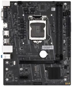 Купить Материнская плата mATX CBR H510M-H Challenger (LGA1200, H510, 2*DDR4 *3200), 3*SATA 6G, M.2, 2*PCIE, Glan, VGA, HDMI, 2*USB 3.2, 4*USB 2.0) Bulk - X-1008148 из реестра по лучшей цене