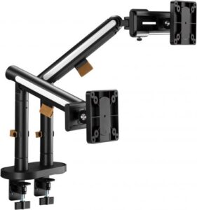 Купить Кронштейн настольный Ultramounts UM727B для мониторов, черный, 17"-32", макс. 9кг, поворот и наклон - X-1100242 из реестра по лучшей цене