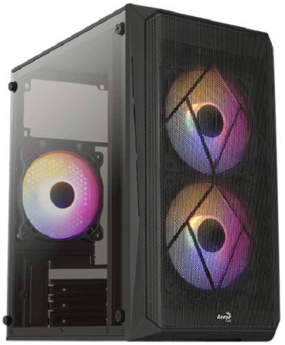 Артикул: X-842677 - Корпус mATX AeroCool Cs-107-A-BK-v2 4710562759389 черный