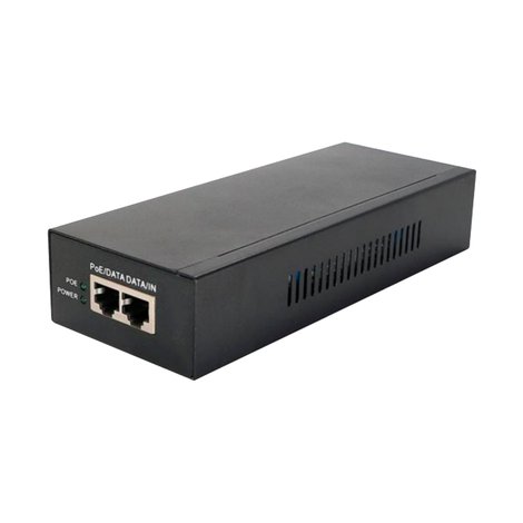 Артикул: X-769971 - Инжектор PoE OSNOVO Midspan-1/902G 90W Gigabit Ethernet на 1 порт. Соответствует стандартам PoE IEEE 802.3af/at/bt. Автоматическое определение PoE уст - фото