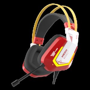 Купить Гарнитура Dareu EH732 Red игровая Red, подключение USB, подсветка RGB - X-988594 из реестра по лучшей цене