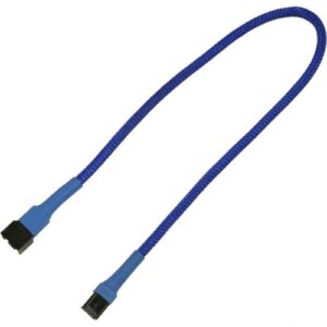 Купить Удлинитель Nanoxia NX3PV30B 3-pin, 30см, синий - X-739486 из реестра по лучшей цене
