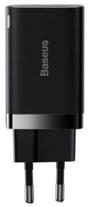 Купить Зарядное устройство сетевое Baseus CCSUPP-E01 Super Si Pro Quick Charger USB-C, USB-A 30W Black - X-928415 из реестра по лучшей цене