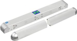 Купить Замок электроригельный Yli Electronic YB-500HD(LED) двойной накладной со световой индикацией для узких дверей. Сила удержания 1000 кг - X-962805 из реестра по лучшей цене