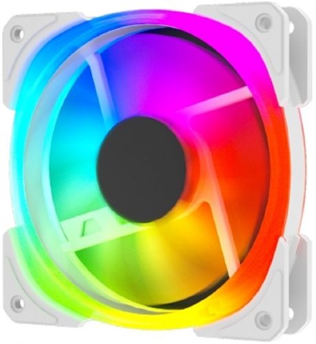 Артикул: X-1084934 - Вентилятор Powercase CM21-14W ARGB White 140x140x25мм (PWM