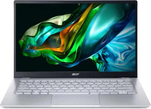 Артикул: X-1056720 - Ноутбук Acer Swift Go 14 SFG14-41-R2U2 NX.KG3CD.003 Ryzen 5 7530U/16GB/512GB SSD/Radeon graphics/14" FHD NG IPS/WiFi/BT/Cam/Win11Home/silver - фото