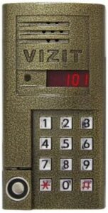 Купить Вызывная панель VIZIT БВД-SM101TCPL (блок вызова) до 100 абонентов, накладной монтаж - X-964551 из реестра по лучшей цене