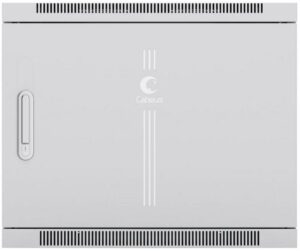 Купить Шкаф настенный 19", 15U Cabeus SH-05F-15U60/60m-R 600x600x769mm (ШхГхВ) дверь металл, цвет серый (RAL 7035) - X-870439 из реестра по лучшей цене