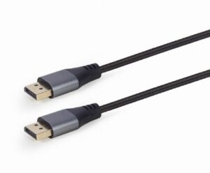 Купить Кабель интерфейсный DisplayPort Cablexpert CC-DP8K-6 v1.4, 1.8м, 20M/20M, нейлоновая оплетка, метал. разъемы - X-878940 из реестра по лучшей цене
