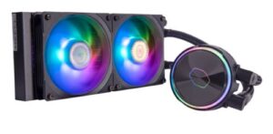 Купить Система охлаждения жидкостная Cooler Master Masterliquid PL240 Flux LGA1700/1200/2066/2011-v3/2011/115x/AM5/AM4/AM3+/AM3/AM2+/AM2/FM2+/FM2/FM1/TR4 (2* - X-931080 из реестра по лучшей цене
