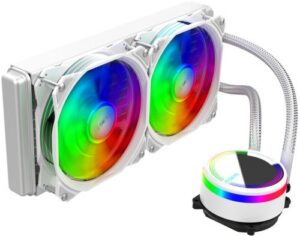 Купить Система охлаждения жидкостная ALSEYE M240-W LGA115х/1151-v2/1200/1366/1700/2011/2011-3/2066/AM2/AM2+/AM3/AM3+/AM4/FM1/FM2/FM2+(Al, 2*120mm fan, 800-20 - X-974627 из реестра по лучшей цене