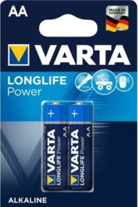 Купить Батарейка Varta LONGLIFE POWER (HIGH ENERGY) LR6 AA 04906121412 BL2 Alkaline 1.5V - X-1013603 из реестра по лучшей цене