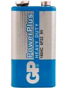 Купить Батарейка GP PowerPlus 1604CEBRA-2 9В, солевая, крона, 450mAh (в блистере) - X-923382 из реестра по лучшей цене