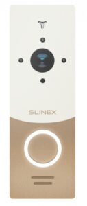 Купить Вызывная панель Slinex ML-20HD золото/белый, 2,0 Мп (AHD) 960 ТВЛ (CVBS), 150º, 1/4” CMOS, 0,01 Люкс до 1,5 м, IP65 - X-718387 из реестра по лучшей цене