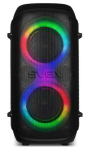 Купить Портативная акустика 2.0 Sven PS-800 SV-021511 черная (100 Вт, TWS, BT, FM, USB, microSD, LED-дисплей, 4400мА*ч) - X-998974 из реестра по лучшей цене