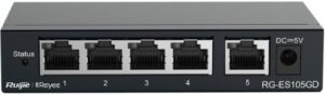 Купить Коммутатор неуправляемый RUIJIE NETWORKS RG-ES105GD 5-Port Gigabit unmanaged Switch, 5 Gigabit RJ45 Ports, Steel Case - X-946822 из реестра по лучшей цене