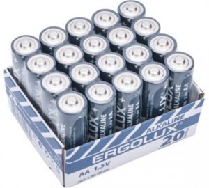 Купить Батарейка Ergolux LR6 BP20 Alkaline LR6/AA, 1,5 В, 2700 мА.ч, 20 шт в упаковке (14675) - X-961535 из реестра по лучшей цене