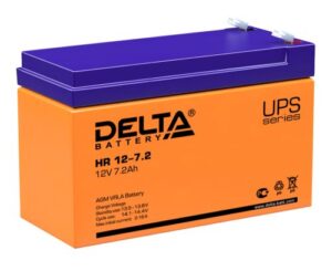 Купить Батарея Delta HR 12-7.2 12В, 7.2Ач, 151х65х100мм - X-99985 из реестра по лучшей цене