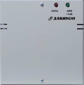 Купить Источник питания Давикон ИВЭПР-1220 U вых 12 B, I вых. ном. 2,0 А, I вых. max 2,5 А, электронная защита, защита от переполюсовки, под акк. 12 В/7 Ач - X-482214 из реестра по лучшей цене