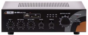 Купить Усилитель Roxton AA-60M комбинированный 60Вт, 3 микр./2лин.входа - X-542442 из реестра по лучшей цене