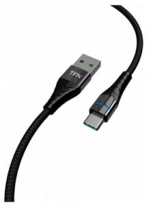 Купить Кабель TFN TFN-CKNUSBCUSB1MBK USB Type-A/USB Type-C, 1м, knight, 5A, black - X-974202 из реестра по лучшей цене