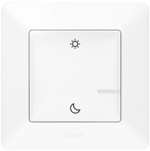 Купить Выключатель беспроводной Legrand 752189 Valena Life with NETATMO , "День/Ночь", белый - X-803604 из реестра по лучшей цене