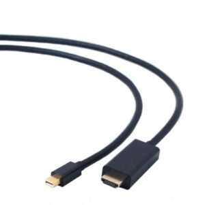 Купить Кабель интерфейсный BION BXP-CC-mDP-HDMI-018 DisplayPort mini-HDMI, 20M/19M, экран, 1,8м, черный - X-1007114 из реестра по лучшей цене
