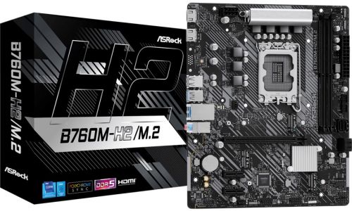 Артикул: X-1084848 - Материнская плата mATX ASRock B760M-H2/M.2 (LGA1700