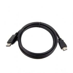 Купить Кабель интерфейсный DisplayPort-HDMI BION BXP-CC-DP-HDMI-030 20M/19M, однонаправленный конвертор сигнала с DisplayPort в HDMI, 3м, черный - X-1007111 из реестра по лучшей цене