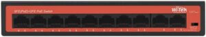 Купить Коммутатор неуправляемый Wi-Tek WI-PS210H 8 PoE порта*100Base-TX+2*100Base-TX, PoE IEEE 802.3at/af до 30Вт на порт, Watchdog, БП 65Вт - X-920222 из реестра по лучшей цене