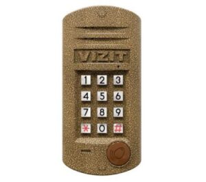Купить Вызывная панель VIZIT БВД-315RCP (блок вызова) для совместной работы с БУД-302х, -430х, -485х, встроенный считыватель ключей VIZIT-RF2 - X-964564 из реестра по лучшей цене