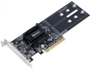 Купить Плата Synology M2D18 с двумя слотами SSD M.2 для улучшенного кэширования SSD - X-638993 из реестра по лучшей цене