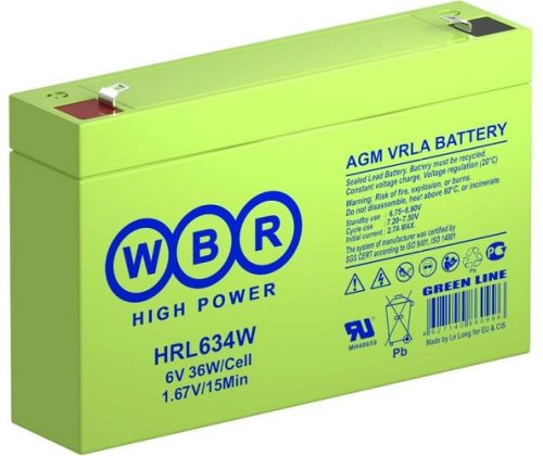 Артикул: X-956520 - Аккумулятор WBR HRL634W - фото