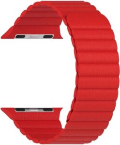 Купить Ремешок на руку Lyambda POLLUX DSP-24-44-RD кожаный для Apple Watch 42/44/45 mm red - X-985068 из реестра по лучшей цене