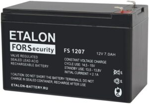 Купить Аккумулятор ETALON FS 1207 12В 7Ач - X-953654 из реестра по лучшей цене