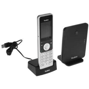 Купить База Yealink W76P W70B+трубка W56H, до 10 SIP-аккаунтов, до 10 трубок на базу, до 20 одновременных вызовов - X-916673 из реестра по лучшей цене