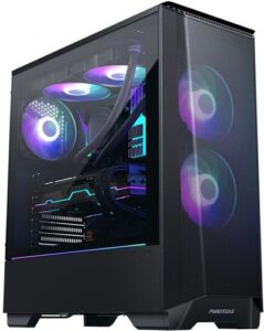 Купить Корпус eATX PHANTEKS Eclipse G360A PH-EC360ATG_DBK02_RU черный, без БП, боковая панель из закаленного стекла, 2*USB 3.0, audio - X-956807 из реестра по лучшей цене