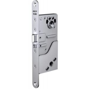 Купить Замок Abloy PE580 (50) эл-мех соленоидный, для сплошных дверей эвакуационных выходов, выход с управлением от ручки, режимы НО/НЗ, 12-24VDC, 0,35Amax, - X-686432 из реестра по лучшей цене