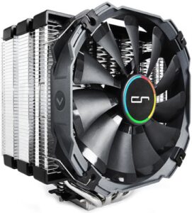 Купить Кулер Cryorig CR-H5A 775/1150/1151/1155/1156/1366/2011/2011-3/AM2/AM2+/AM3/AM3+/FM1/FM2/FM2+ (140x140мм,700-1300 об/мин,65 CFM,20-24 dBA,медь) - X-551340 из реестра по лучшей цене