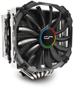 Купить Кулер Cryorig R1 Universal CR-R1B 2 шт XF140 (140x140x25, 700 - 1300 rpm, 19-23 dBA, 76 CFM) и XT140 (140x140x13 мм,700-1300rpm,20-24 dBA,65 CFM) - X-425842 из реестра по лучшей цене