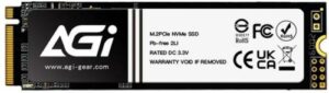 Купить Накопитель SSD M.2 2280 AGI AGI4T0G38AI218 4TB PCIe 3.0 x4 3700/2950MB/s MTBF 1.6M TBW 2400 - X-1099048 из реестра по лучшей цене