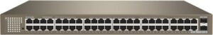 Купить Коммутатор Tenda G1050F 48x10/100/1000, 2x10/100/1000 SFP, 19" - X-918611 из реестра по лучшей цене